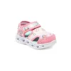Heart Lights Sandals “Pink White”