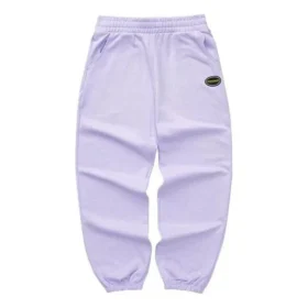 High-Waist Casual Pants “Purple Black Blue Grey”