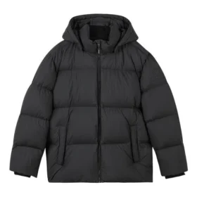 Hooded Down Jacket “Black”