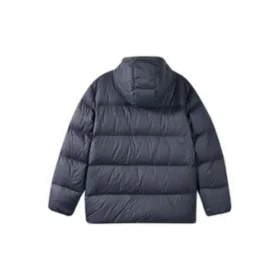 Hooded Leisure Down Jacket “Black”