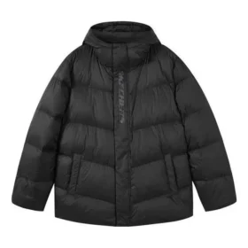 Hooded Waterproof Down Jacket “Black”