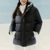 Hooded Waterproof Down Jacket “Black”