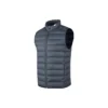 Hooded Woven 3-In-1 Down Jacket “Grey Black”