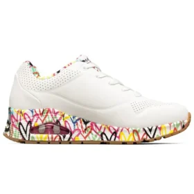 James Goldcrown x Skechers Uno Low Running Shoes White