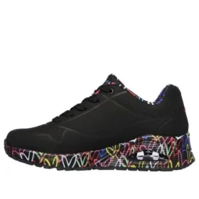 James Goldcrown x Skechers Uno Low-Top Running Shoes Black