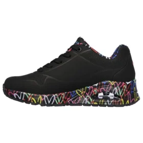 James Goldcrown x Skechers Uno Low-Top Running Shoes Black