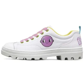 Jeremyville x Skechers Roadies Low-Top Canvas Shoes White