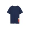 Knit Short Sleeve Sports Tee “Multi-Color”