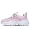 Kozmiks Low-Top Daddy Shoes Pink/White