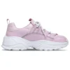 Kozmiks Low-Top Daddy Shoes Pink/White