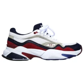 Kraz Wiley Low-Top White/Blue/Red