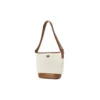 L.A. Tote Bag “White Brown”
