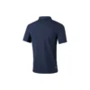 Letter Printed Casual Short-Sleeve Polo Shirt “Navy”