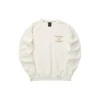 Letter Printed Sweater “White Red”