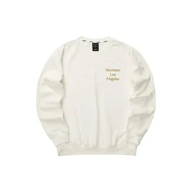 Letter Printed Sweater “White Red”