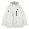 Lifestyle Series Hooded Waterproof Down Jacket “White Black”