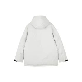 Lifestyle Series Hooded Waterproof Down Jacket “White Black”