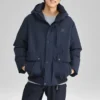 Lifestyle Series Waterproof Warm Hooded Down Jacket “Black”