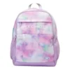 Lightweight Large Capacity Fabric Backpack “Purple Blue White”