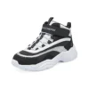 Lite Styles Casual Shoes “Black White”