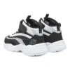 Lite Styles Casual Shoes “Black White”