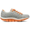 Liv Running Shoes Gray/Orange/White
