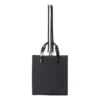 Logo Adjustable Shoulder Strap Tote Bag “Black”