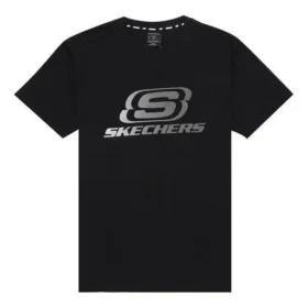logo Graphic Tee “Black Silver”