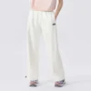 Logo Letter Straight Casual Pants “White”
