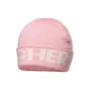 Logo Printed Beanie “Pink White”