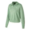 Logo Printed Crew Sweater “Green”