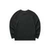 Logo Printed Crew Sweater “White Black Blue”