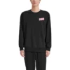 Logo Printed Crew Sweatshirt “Grey White Black Blue”