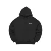 Logo Printed Hoodie “Black White”