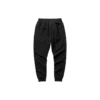 Logo Printed Knitted Tapered Sport Pants “Black Navy Grey”