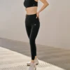 Logo Printed Training Leggings “Black”