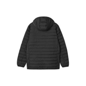 Logo Printed Woven Down Jacket “Black”