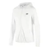 Logo Printed Woven Jacket “White”