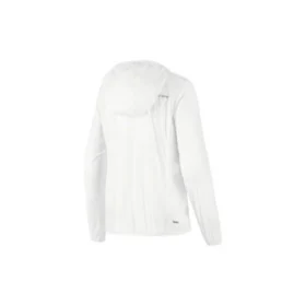 Logo Printed Woven Jacket “White”