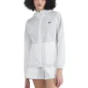 Logo Printed Woven Jacket “White”