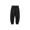 logo printed Woven Pants “Black”