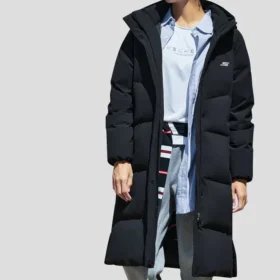 Long Down Jacket “Black”