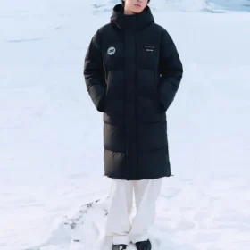 Long Down Jacket “Black”