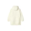 Long Down Jacket “White”