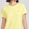 Loose Printing Casual Sports Short Sleeve t Yellow