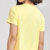 Loose Printing Casual Sports Short Sleeve t Yellow
