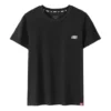 Loose Printing Casual Sports Tops Short Sleeve t Black