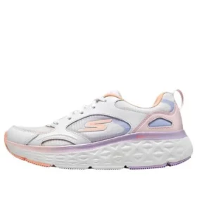 Max Cushioning Delta Running Shoes “White Orange Purple”