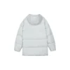 Medium-Length Down Jacket “Grey”