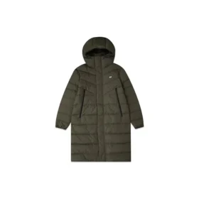Medium-Length Woven Down Jacket “Black”